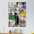 Koristeellinen Karkaistu Lasi Maalaus 70x100 cm - Monivärinen Seinäkoriste, Elegantti ja Kestävä Sisustuselementti - Taulut ja kehykset - 8684282138358 - 2