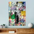 Koristeellinen Karkaistu Lasi Maalaus 70x100 cm - Monivärinen Seinäkoriste, Elegantti ja Kestävä Sisustuselementti - Taulut ja kehykset - 8684282138358 - 3