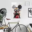 Koristeellinen Karkaistu Lasi Maalaus 70x100 cm - Monivärinen Seinäkoriste, Elegantti ja Kestävä Taideteos - Taulut ja kehykset - 8684282905318 - 4