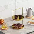 Koristeellinen metallilisävaruste, kulta, 21 cm, 33 cm, kestävä, ajaton, monipuolinen - Koristeet, koriste-esineet - 8684282243458 - 5