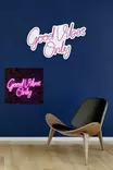 Koristeellinen Muovinen LED-valaistus, Joustavat Neon-nauhat, IP67 Vesitiivis, 37x62x2 cm, Vaaleanpunainen, A+ Energiatehokkuus - Valokoristeet ja valohahmot - 8683342865258 - 5