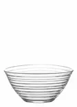 Lasikulhojen sarja (6 osaa), läpinäkyvä, 11,9 x 11,9 x 5,5 cm, kestävä, konepesun kestävä - Tarjoiluastiat - 8684283667178 - 1