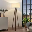 Lattiavalaisin, beige, 140 cm korkea, skandinaavinen, kestävä - Lattia- ja pöytävalaisimet - 8683342482608 - 2