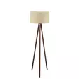 Lattiavalaisin, beige, 140 cm korkea, skandinaavinen, kestävä - Lattia- ja pöytävalaisimet - 8683342482608 - 1
