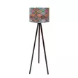 Lattiavalaisin, monivärinen, 145 cm korkea, tyylikäs, CE-sertifioitu - Lattia- ja pöytävalaisimet - 8682870558878 - 1