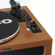 Levysoitin Bluetooth MMC 4 kaiuttimet sisäänrakennettu Brown - Levysoittimet ja neulat - 8711902069638 - 45