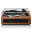 Levysoitin Bluetooth MMC 4 kaiuttimet sisäänrakennettu Brown - Levysoittimet ja neulat - 8711902069638 - 11
