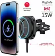 Magneettinen langaton autolaturi tuuletusritilÃ¤Ã¤n (15W) - Telineet - 8595217481428 - 2
