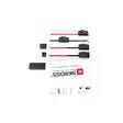 Matkasovitin 2-napainen maailmanlaajuinen matkasovitin, jossa on integroitu kaksois-USB-laturi (1x USB C & 1 x USB) 65 watin virransyöttöteho -  - 19-19-7640166328308 - 47