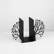 Metallinen kirjatuki, musta, 44 x 14 x 22 cm, kestävä, helppo koota - Koristeet, koriste-esineet - 8682870703308 - 4