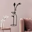 Metallinen Seinäkoriste Musta 33x0,15x71 cm - Tyylikäs ja Kestävä Sisustuselementti Kodin Kaunistamiseen - Koristeet, koriste-esineet - 8683342204248 - 3