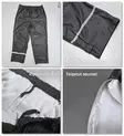 Miesten sadehousu Hannu-plus black - Sateenvarjot ja sadeasut - 6419285845468 - 2
