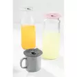 Monivärinen 100% Silikoninen Pullonkansisetti (6 kpl) - Keittiötarvikkeet, Koko 10x10 cm, Konepestävä, Ei Mikroaaltouuniin - Tarjoiluastiat - 8684282826538 - 3