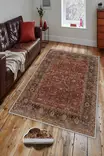 Monivärinen 3D Digitaalipainettu Konepestävä Antibakteerinen Matto 120x180 cm - 100% Polyesteri, Liukumaton Alusta - Suuret ja keskikokoiset matot - 8682870580978 - 2