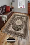 Monivärinen 60x100 cm Antibakteerinen Polyesterimatto - 3D Digipainatus, Konepestävä, Liukumaton PVC-pohja - Pienet matot ja käytävämatot - 8682870596498 - 2