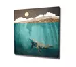 Monivärinen Koristeellinen Canvas-taulu 45x45 cm - 50% Puuvilla, 50% Polyesteri, Digitaalinen Tulostus, Puukehys 2x3 cm - Taulut ja kehykset - 8684282685548 - 1
