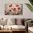 Monivärinen Koristeellinen Canvas-taulu 45x70 cm - 100% Canvas ja Mäntykehys - Tyylikäs Sisustuselementti - Taulut ja kehykset - 8684283327348 - 2