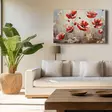 Monivärinen Koristeellinen Canvas-taulu 45x70 cm - 100% Canvas ja Mäntykehys - Tyylikäs Sisustuselementti - Taulut ja kehykset - 8684283327348 - 4