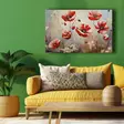 Monivärinen Koristeellinen Canvas-taulu 45x70 cm - 100% Canvas ja Mäntykehys - Tyylikäs Sisustuselementti - Taulut ja kehykset - 8684283327348 - 3