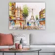 Monivärinen Koristeellinen Canvas-taulu 70x100 cm - 100% Kangas ja Puinen Kehys 3 cm - Seinäsisustus - Taulut ja kehykset - 8682870223318 - 1