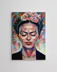 Monivärinen Koristeellinen Canvas-taulu 70x100 cm - Puukehys 2x3 cm - 50% Puuvilla/50% Polyesteri - Digitaalinen Painatus - Taulut ja kehykset - 8683342998178 - 4