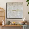 Monivärinen Koristeellinen Canvas-taulu 70x70 cm - 100% Canvas ja Mäntykehys - Tyylikäs Sisustuselementti - Taulut ja kehykset - 8684282626398 - 3