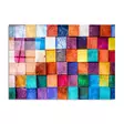 Monivärinen Koristeellinen Karkaistu Lasi Maalaus 70x100 cm - Tyylikäs ja Kestävä Seinäkoriste Kodin Sisustukseen - Taulut ja kehykset - 8683742114598 - 1