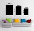 Monivärinen Koristeellinen Karkaistu Lasi Maalaus 70x110 cm - Tyylikäs Seinäkoriste Kotiin ja Toimistoon - Taulut ja kehykset - 8683742946618 - 8