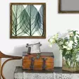 Monivärinen Koristeellinen Kehystetty MDF-maalaus 34x34 cm - UV-painettu, Mäntykehys, Käytettävissä Tarjottimena - Taulut ja kehykset - 8681875147698 - 2