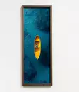 Monivärinen Koristeellinen Kehystetty MDF-Maalaus 40x120 cm - UV-Painettu, Kestävä Mäntykehys, Tyylikäs Sisustus - Taulut ja kehykset - 8684283397358 - 1