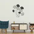 Monivärinen Koristeellinen Metalli Seinäkoriste - 100% Metalli, 76x5x70 cm, Käsinmaalattu, Helppo Asennus - Koristeet, koriste-esineet - 8683742001478 - 2