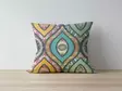 Monivärinen Tyynynpäällinen 43x43 cm - 50% Polyesteri/50% Puuvilla, Digitaalinen Painatus, Konepestävä 30 °C - Koristetyynyt - 8682870195868 - 1