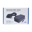 PNI 230V - 12V 5A 60 watin virtalähde valvontakameroihin ja DVR:iin - PNI tuotteet - 5949066513008 - 8