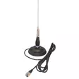 PNI ML100 CB antenni, 100 cm, 125 mm magneetti ja PNI SWR-300 heijastusmittari SWR-mittaukseen, musta - PNI tuotteet - 5949066540318 - 2