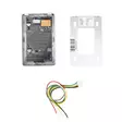 PNI PB104 -käyttökytkin, kosketuksella, pinta-asennus, NO/NC/COM, 12V/24V DC, tilan merkkivalo, metallinen, 5 johdinta, IP65 - PNI tuotteet - 5949066536908 - 4