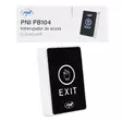 PNI PB104 -käyttökytkin, kosketuksella, pinta-asennus, NO/NC/COM, 12V/24V DC, tilan merkkivalo, metallinen, 5 johdinta, IP65 - PNI tuotteet - 5949066536908 - 2
