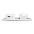 PNI SH115W yksinkertainen lasikytkin kosketuksella yhdistettynä Schuko-pistorasiaan ja USB-liittimiin - Kytkimet - 5949066530258 - 10