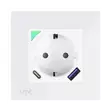 PNI SmartHome WP202 WiFi-älypistorasia, uppoasennettava, internet-ohjaus, erillinen PNI Smart- tai Tuya-sovellus, yhteensopiva Amazon Alexan ja Google Homen kanssa - PNI tuotteet - 5949066528828 - 2