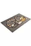 PVC-kynnysmatto, monivärinen, 40 x 60 cm, kestävä, liukumaton - Kynnysmatot ja kuramatot - 8681875387728 - 3