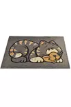 PVC-kynnysmatto, monivärinen, 40 x 60 cm, kestävä, liukumaton - Kynnysmatot ja kuramatot - 8681875387728 - 1
