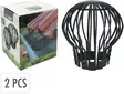Ränsisuodatin 2kpl, pp-materiaali, musta, 125x145mm, laatikko - Kotitaloustavarat - 8720573942188 - 1