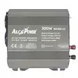 RO: Invertor de tensiune AlcaPower by President 300W alimentare 12V, iesire 230V, unda sinus pur, mufa USB 5V 500mAh, cu clesti alimentare si mufa de bricheta inclus - PNI tuotteet - 8055323216678 - 5