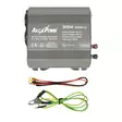 RO: Invertor de tensiune AlcaPower by President 300W alimentare 12V, iesire 230V, unda sinus pur, mufa USB 5V 500mAh, cu clesti alimentare si mufa de bricheta inclus - PNI tuotteet - 8055323216678 - 7