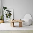 Safiiritammi Sohvapöytä - Tyylikäs ja Kestävä Huonekalu - 105x35x65 cm - 100% Melamiinipinnoitettu Lastulevy - Sohvapöydät - 8684283515158 - 3