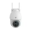 SmartLife Ulkokamera | Spotlight | 3MP Full HD 1296p | Kääntö/kallistus | IP65 | Maks. akunkesto: 3 Kuukautta | MicroSD (ei sisälly) / Pilvipalvelutallennus (valinnainen) | 5 V DC | Liiketunnistin | Yökuvaus | Valkoinen - Ulkokamerat - 5412810468768 - 10