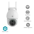 SmartLife Ulkokamera | Spotlight | 3MP Full HD 1296p | Kääntö/kallistus | IP65 | Maks. akunkesto: 3 Kuukautta | MicroSD (ei sisälly) / Pilvipalvelutallennus (valinnainen) | 5 V DC | Liiketunnistin | Yökuvaus | Valkoinen - Ulkokamerat - 5412810468768 - 1