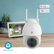 SmartLife Ulkokamera | Spotlight | 3MP Full HD 1296p | Kääntö/kallistus | IP65 | Maks. akunkesto: 3 Kuukautta | MicroSD (ei sisälly) / Pilvipalvelutallennus (valinnainen) | 5 V DC | Liiketunnistin | Yökuvaus | Valkoinen - Ulkokamerat - 5412810468768 - 51