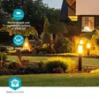 SmartLife Ulkokamera | Spotlight | 3MP Full HD 1296p | Kääntö/kallistus | IP65 | Maks. akunkesto: 3 Kuukautta | MicroSD (ei sisälly) / Pilvipalvelutallennus (valinnainen) | 5 V DC | Liiketunnistin | Yökuvaus | Valkoinen - Ulkokamerat - 5412810468768 - 54