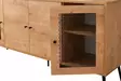Tammi Konsoli - 100% Pinnoitettu Lastulevy, Metallijalat, Johdon Peite, 180x81x41 cm, 3 Pakettia - Lipastot ja senkit - 8684282533238 - 8