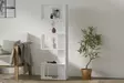 Valkoinen Kirjahylly - Moderni ja Tyylikäs Säilytysratkaisu, 100% Melamiinipinnoitettu, 18 mm Paksuus, 52x150 cm - Kirjahyllyt - 8683342889278 - 2